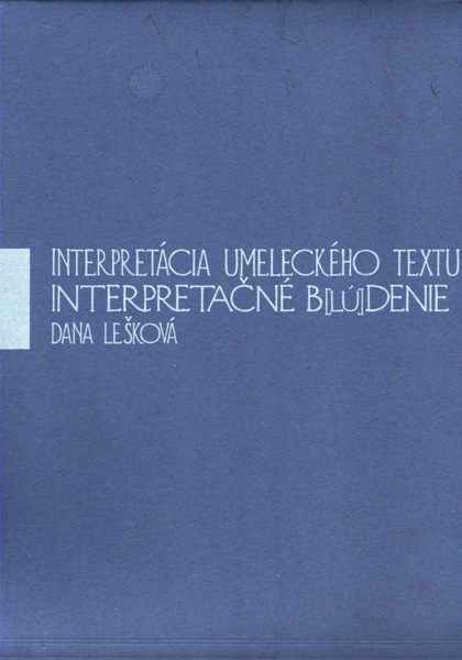 Interpretácia umeleckého textu