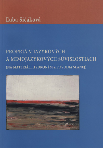 Propriá v jazykových a mimojazykových súvislostiach