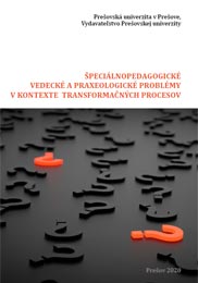 Publikacia Katedry specialnej pedagogiky