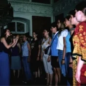 Spievame na zámku Lancut, Poľsko 2003 