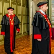 Čestný doktorát Prešovskej univerzity si prevzal významný historik profesor Dienes Dénes (FOTOGALÉRIA)