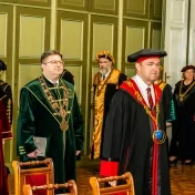 Čestný doktorát Prešovskej univerzity si prevzal významný historik profesor Dienes Dénes (FOTOGALÉRIA)