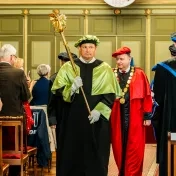 Čestný doktorát Prešovskej univerzity si prevzal významný historik profesor Dienes Dénes (FOTOGALÉRIA)