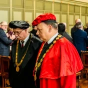 Čestný doktorát Prešovskej univerzity si prevzal významný historik profesor Dienes Dénes (FOTOGALÉRIA)
