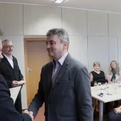 Pri príležitosti životného jubilea sa rektor stretol so zamestnancami univerzity