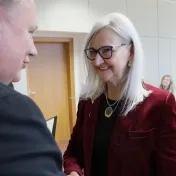Pri príležitosti životného jubilea sa rektor stretol so zamestnancami univerzity