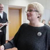Pri príležitosti životného jubilea sa rektor stretol so zamestnancami univerzity