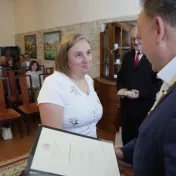 Stretnutie s jubilujúcimi zamestnancami univerzity