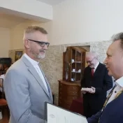Stretnutie s jubilujúcimi zamestnancami univerzity