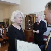 Stretnutie s jubilujúcimi zamestnancami univerzity