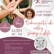 Zážitková konferencia: Dobrovoľníctvo ako nástroj zmeny v škole
