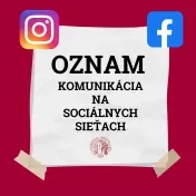 OZNAM- Komunikácia na univerzitných sociálnych sieťach