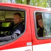Budúci záchranári zasahovali pri simulovanej  dopravnej nehode