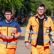Budúci záchranári zasahovali pri simulovanej  dopravnej nehode