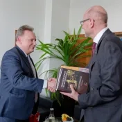 Prešovskú univerzitu navštívil  švajčiarsky veľvyslanec Nelson