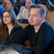 Poverený minister obrany  Naď diskutoval  so študentmi Prešovskej univerzity