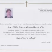 Opustila nás docentka Germušková, ktorá stála pri vzniku knižnično-informačných štúdií