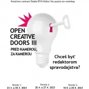 OPEN CREATIVE DOORS III: Pred kamerou, za kamerou