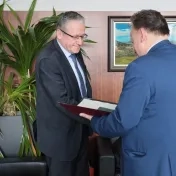 Veľvyslanec Šafin vyzdvihol pomoc Prešovskej univerzity  ukrajinským utečencom