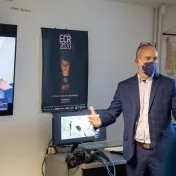 Vďaka unikátnemu prístroju budú študenti Fakulty zdravotníckych odborov simulovať CT vyšetrenie pacientov