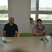 Poďakovanie za dlhoročnú prácu odchádzajúcim zamestnancom