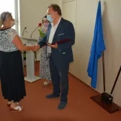 Poďakovanie za dlhoročnú prácu odchádzajúcim zamestnancom