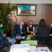 Prešovskú univerzitu navštívil minister školstva  Branislav Gröhling