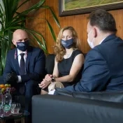 Prešovskú univerzitu navštívil minister školstva  Branislav Gröhling