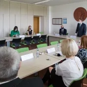 Prešovskú univerzitu navštívil minister školstva  Branislav Gröhling