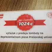 Výťažok z plesu poputoval na transparentný účet Prešova