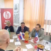 Návšteva rektora z Volgogradu