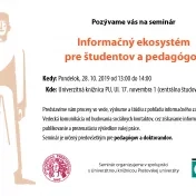 Informačný ekosystém pre študentov a pedagógov