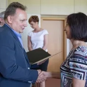 Rektor zablahoželal univerzitným oslávencom
