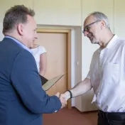 Rektor zablahoželal univerzitným oslávencom