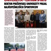 Univerzita - centrum športu nielen pre budúcich športovcov