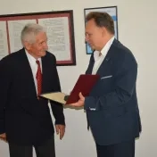 Poďakovanie za dlhoročnú prácu odchádzajúcim zamestnancom