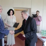 Rektor zablahoželal jubilantom