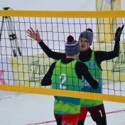 Snow volleyball - vicemajstri Slovenska sú študenti PU