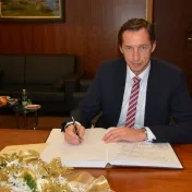 Nový predseda PSK navštívil Prešovskú univerzitu