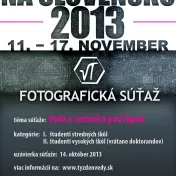 Týždeň vedy a techniky na Slovensku 2013