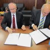Stretnutie rektorov Prešovskej univerzity v Prešove a Černiveckej národnej univerzity Jurija Feďkoviča