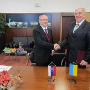 Stretnutie rektorov Prešovskej univerzity v Prešove a Černiveckej národnej univerzity Jurija Feďkoviča