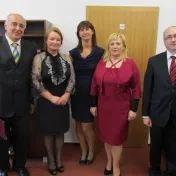 Stretnutie rektorov Prešovskej univerzity v Prešove a Černiveckej národnej univerzity Jurija Feďkoviča