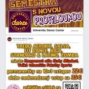 University Dance Center, tanečné a pohybové kurzy