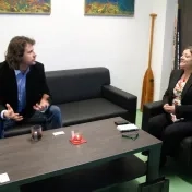 Prof. Kathleen  Scherf z Thomson Rivers University navštívila PU
