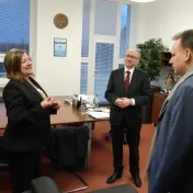 Prof. Kathleen  Scherf z Thomson Rivers University navštívila PU