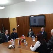Návšteva japonského veľvyslanca J.E. Akio Egawa