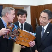 Návšteva japonského veľvyslanca J.E. Akio Egawa