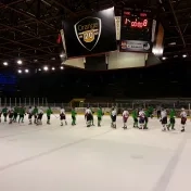 Hokejový tím „Warriors“ Prešovskej univerzity v Prešove na hokejovom turnaji univerzít SR 2015