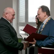 Poďakovanie zamestnancom univerzity, pri príležitosti významných životných jubileí